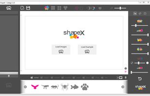 ShapeX - Shape Collage generator screenshot 1