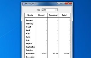 ShaPlus Bandwidth Meter screenshot 1