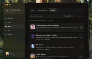 Shard Launcher screenshot 1