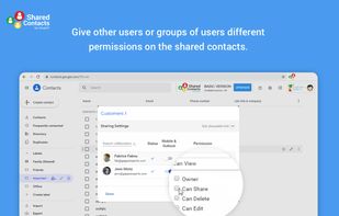 Shared Contacts for Gmail® screenshot 2