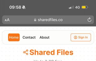 Sharedfiles screenshot 1