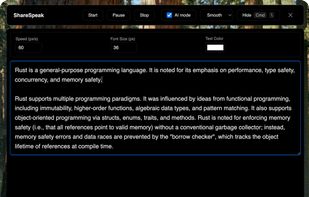 ShareSpeak screenshot 1