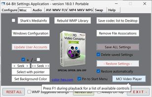 Shark007 Codecs screenshot 1