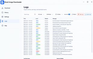 log page