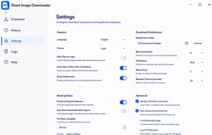 setting page
