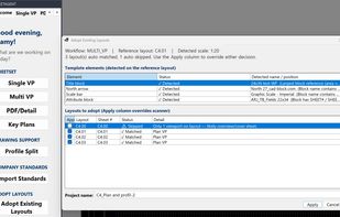 Import your existing sheets in a few clicks. SheetAgent detects blocks, title blocks, and layouts to save you the hassle.