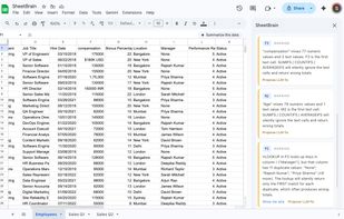 One-click health scan flags broken references, mixed data types, duplicate lookup keys, and schema drift in your sheet.