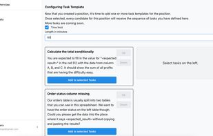 Defining the interview flow for participants