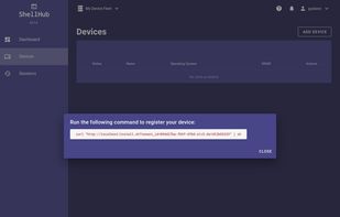 ShellHub screenshot 1