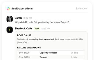 Sherlock Calls screenshot 1