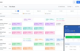 Shifts by Everhour screenshot 1