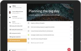 Shine - Plan Tomorrow, Today screenshot 2