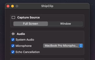 ShipClip screenshot 1
