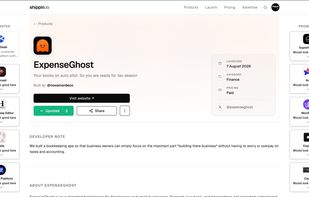 product details page