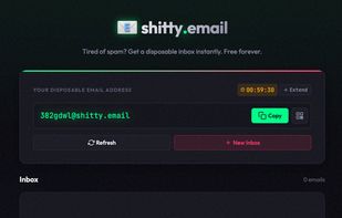 Shitty Email screenshot 1