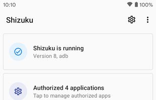 Shizuku screenshot 1