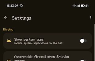 ShizuWall screenshot 1