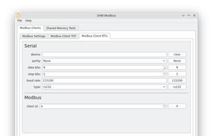 SHM Modbus screenshot 3