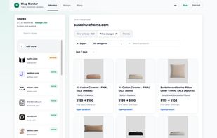 Competitor price changes