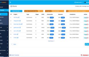 Create ecomm stores easily