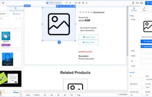 Customizable product page