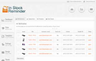 Shopify In Stock Reminder screenshot 1
