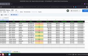 The attached screenshot displays a sample of the raw data columns. The application is designed to extract these specific fields exclusively.