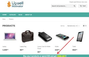 Shopify Upsell Motivator screenshot 2