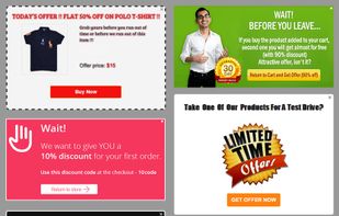 Shopify Upsell on Exit & Visit screenshot 2