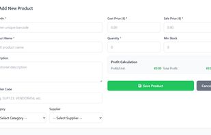 ShopLite POS screenshot 3