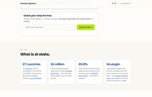 Enter your shop's address — no email, no account