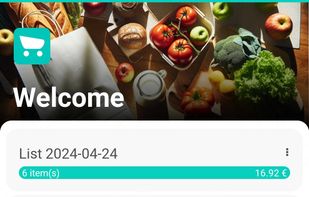 Shoppilisto screenshot 1