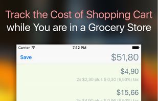 Shopping Cart Tracker screenshot 1