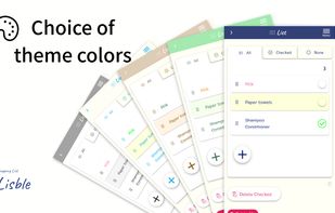 Shopping list "Lisble"
Theme colors