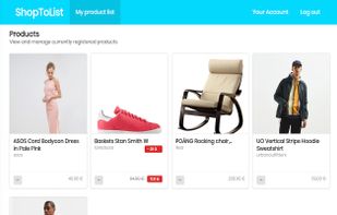 ShopToList screenshot 1