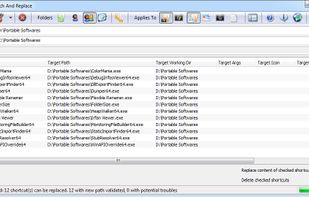 Shortcuts Search And Replace screenshot 1