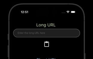 ShortenMyURL screenshot 1