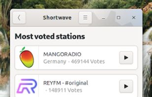 GNOME Shortwave screenshot 1