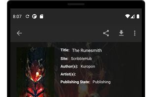 Shosetsu screenshot 1