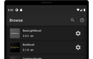 Shosetsu screenshot 1