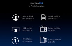 Shot Lister screenshot 2