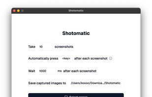 Shotomatic screenshot 1