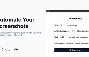 Shotomatic screenshot 1