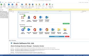 Shoviv Exchange Recovery Manager screenshot 1