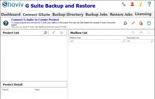 Shoviv Google Workspace Backup screenshot 1