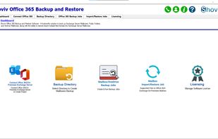  Shoviv Office 365 Backup Tool screenshot 1