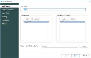 Shoviv Office 365 Backup and Restore screenshot 3