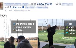 Show Facebook Computer Vision Tags screenshot 1