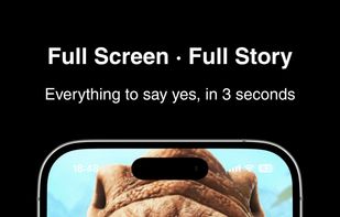 Everything to say yes, in 3 seconds