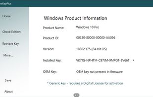 ShowKeyPlus screenshot 1